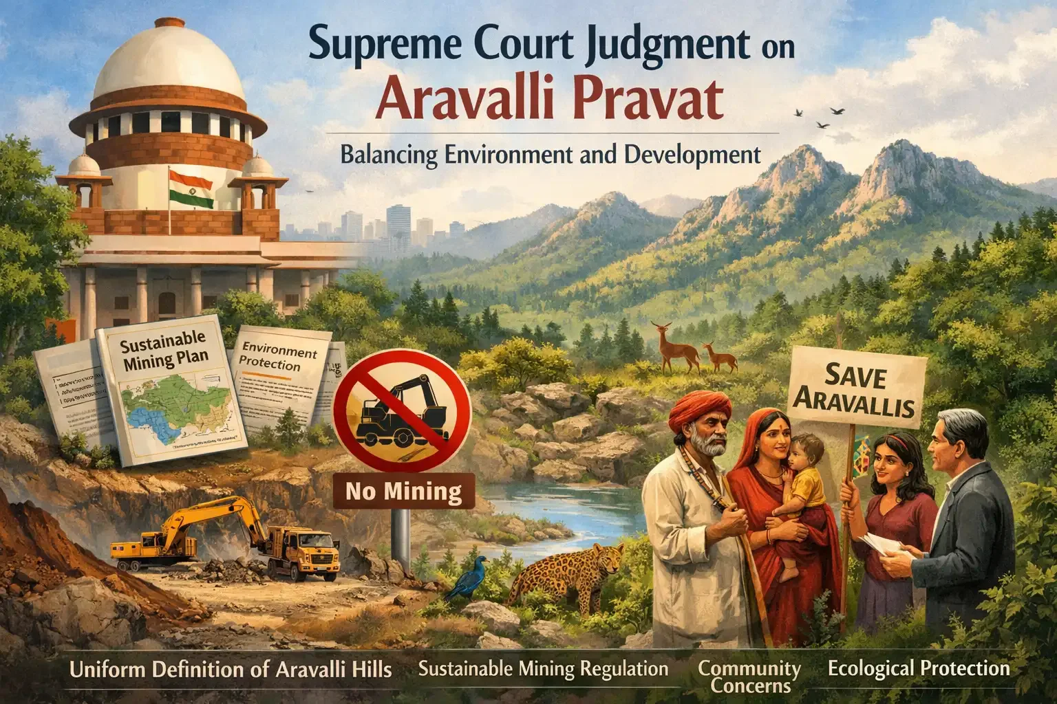 Supreme Court Judgment on Aravalli Hill: A Turning Point in Environmental Protection and Development Balance