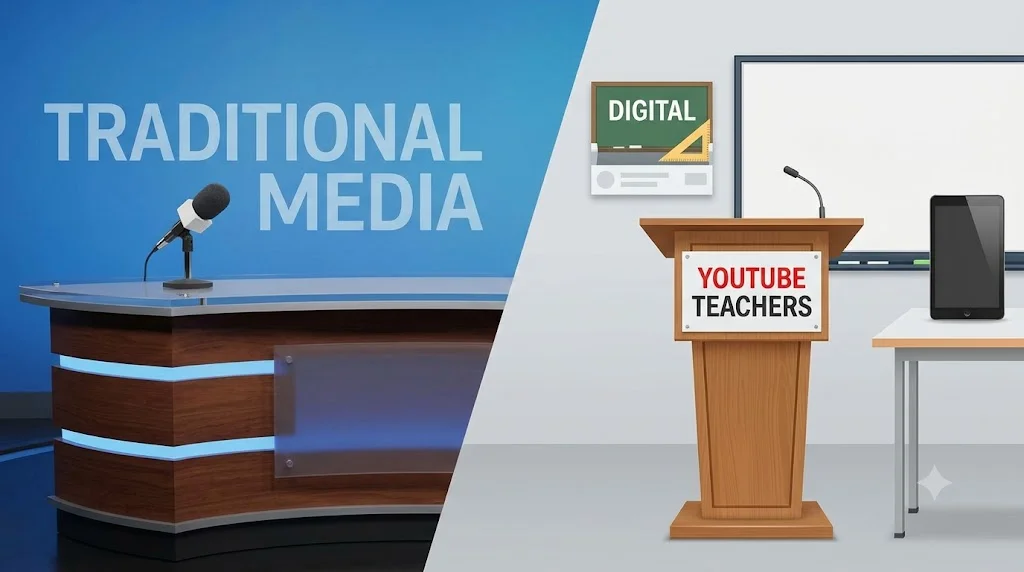 Traditional Media vs. Digital Classrooms: The Anjana Om Kashyap and YouTube Teachers Controversy Explained